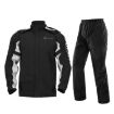 SULAITE Outdoor Motorcycle Riding Full Body Raincoat Suit XXXL Black - 1