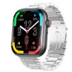 Smart Watch F70 2.1" Blood Sugar/Oxygen Monitor, SOS Alarm - Black Silver - 1