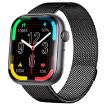 Black Milan Smart Watch with Blood Sugar/Oxygen Monitoring - F70 - 1