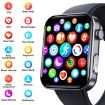 Black Milan Smart Watch with Bluetooth Calls/ECG/Blood Analysis - 5