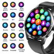 F400 Smart Watch ECG Blood Oxygen Blood Sugar 150+ Sports Mode Black Milan - 5