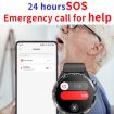 F400 Smart Watch ECG Blood Oxygen Blood Sugar 150+ Sports Mode Black Milan - 9