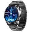Smart Watch ECG Blood Oxygen Blood Sugar 150+ Sports Mode Black Steel - 1
