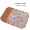 Double Thickened Cooling Mat Seat Cushion 35x35cm (Carbonized Bamboo) - 4