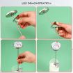 40cm Stainless Steel Thermometer with Pot Clip for Cooking and Frying - 6