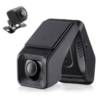 Android ADAS HD Night Vision 1080P USB Driving Recorder Dual Lens - 1