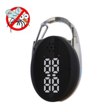 Ultrasonic Mosquito Repeller Black - 1
