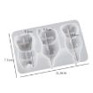 Cats Back Epoxy Resin Molds for Keychain Bag Pendant Pen Holder - 3