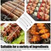 304 Stainless Steel BBQ Chicken Wing Fork - Outdoor Grill Tool - 5
