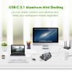 WAVLINK UHP3D01G Gigabit Ethernet USB 3.0 Multi-Function HUB 4K HD Docking Station - 7