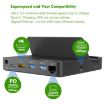 WAVLINK UHP3D01G Gigabit Ethernet USB 3.0 Multi-Function HUB 4K HD Docking Station - 9