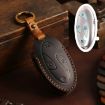 Handmade Hyundai Hallmo Car Key Bag - Black (5 Keys) - 1