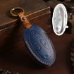 Handmade Hyundai Hallmo Car Key Bag - Blue - 1