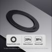 NILLKIN NKL12 Magnetic Ring Ultra (Black) - 2pcs - 4