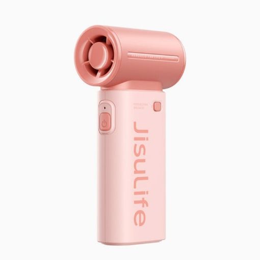 JisuLife High Speed Handheld Small Fan Mini Portable USB Rechargeable Desktop Cooling Electric Fan - 1