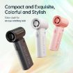 JisuLife High Speed Handheld Small Fan Mini Portable USB Rechargeable Desktop Cooling Electric Fan - 3