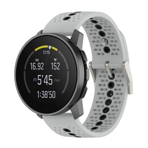 Suunto Race S Silicone Watch Band - Grey Black - 1
