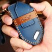 Kia 2024 Hallmo Car Key Protective Cover - Brown - 5