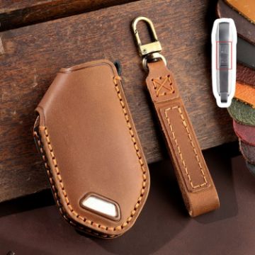 Kia 2024 Hallmo Car Key Protective Cover - Brown - 1