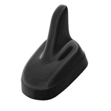 Black Shark Fin Antenna Roof Tail Wing for Car Decoration - 1