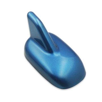 Blue Car Shark Fin Antenna - Signal Reception - Modified - 1