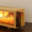 Wooden Acrylic Atmosphere Lightbox Night Light (Walnut) - 6