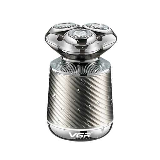 VGR V-391 5W USB 3 in 1 Smart Floating Shaver - Silver - 1