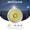 XHP70.2 Diving Flashlight 3000 Lumens IPX8 Waterproof Underwater 80m - Yellow - 3