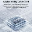 Apple Series S10 Round Smart Global Anti-Lost Device IP67 Waterproof Locator - 4
