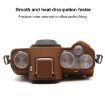 FUJIFILM X-T5 Soft Silicone Protective Case (Coffee) - Durable Protection - 4