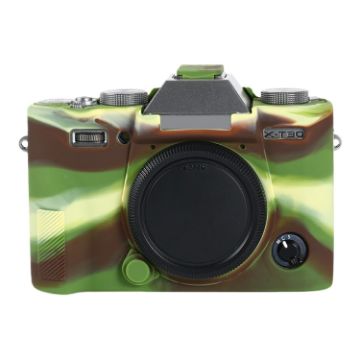 FUJIFILM X-T30 II Soft Silicone Protective Case - Camouflage - 1