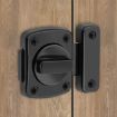 Stainless Steel Rotate Bolt Latch Anti-Theft Security Bathroom Door Lock - 9