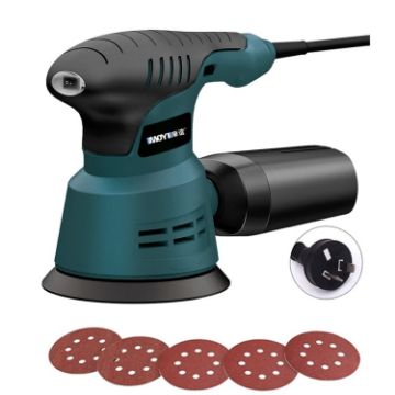 AU Plug MOYI Small Polishing Sandpaper Machine Woodworking Electric Disc Sander - 1