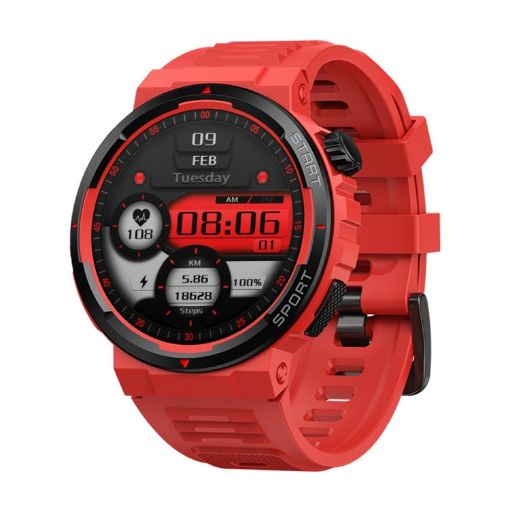 Zeblaze Ares 3 Plus Smart Watch - Flame Red - 1