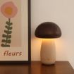 Mushroom Night Light Touch Control Dimmable Lamp - 1