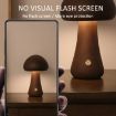Mushroom Night Light Touch Control Dimmable Lamp - Beech Style - 6