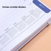 2025 A5 Planner Notebook with Calendar Leather English Schedule - 5