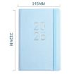 2025 A5 Planner Notebook with Calendar Leather English Schedule - 9