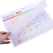 2025-2026 Blue English 18-Month Calendar Magnet - Refrigerator Magnet - 3
