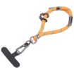 8mm Adjustable Orange Phone Lanyard - Anti-lost Short - 1