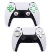 PS5 Gamepad Metal Buttons Set - 20pcs Mushroom Head Magnetic Base Cross Keys - 8