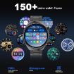 LEMFO LF38 Smart Watch 1.6" IPS Screen Blood Oxygen Monitor Silver - 8