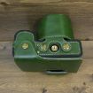 FUJIFILM X-S20 Full Body Leather Camera Case Bag with Strap - Green - 5