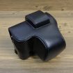 FUJIFILM X-S20 Full Body Leather Camera Case Bag with Strap - Black - 1
