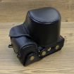 FUJIFILM X-S20 Full Body Leather Camera Case Bag with Strap - Black - 3