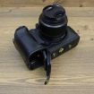 FUJIFILM X-S20 Full Body Leather Camera Case Bag with Strap - Black - 5