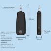Bluetooth 5.2 Audio Receiver Transmitter - Fingerprint Touch - 5