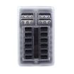12 Way Fuse Block with 24 Fuses and Terminals - 4