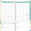 2025 Board Clip A4 English Notebook Coil Diary Planner - Pink - 7