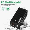 Carbon Fiber GaN PD65W Type-C + QC3.0 USB Quick Charger, AU Plug - 4